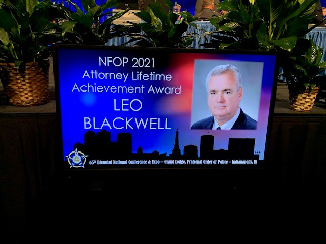 NFOP 2021 Attorney Lifetime Achievement Award